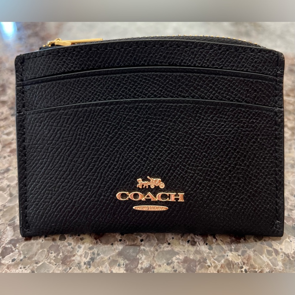Coach Shaped Card Case. NWT